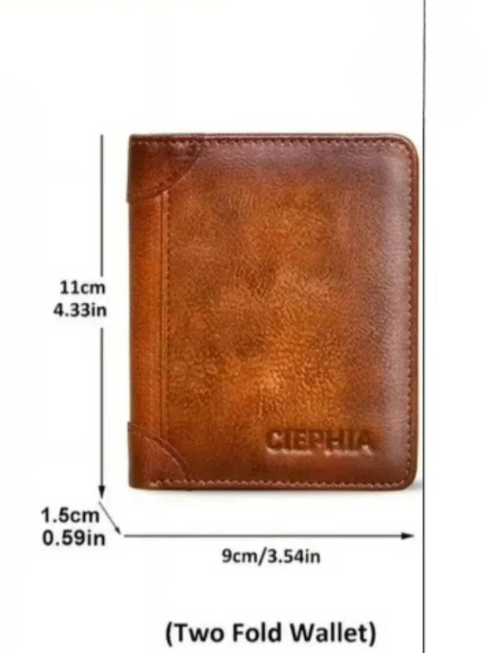 Giebhia Men’s RFID-Blocking Genuine Cowhide Leather Wallet 🔥